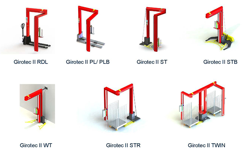 Girotec, wickelmaschine, palettenwickelmaschine