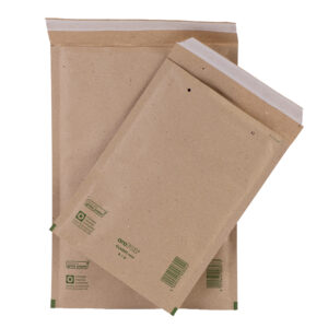 aroFol classic eco Graspapier Versandtasche mit Luftpolster in zwei Größen