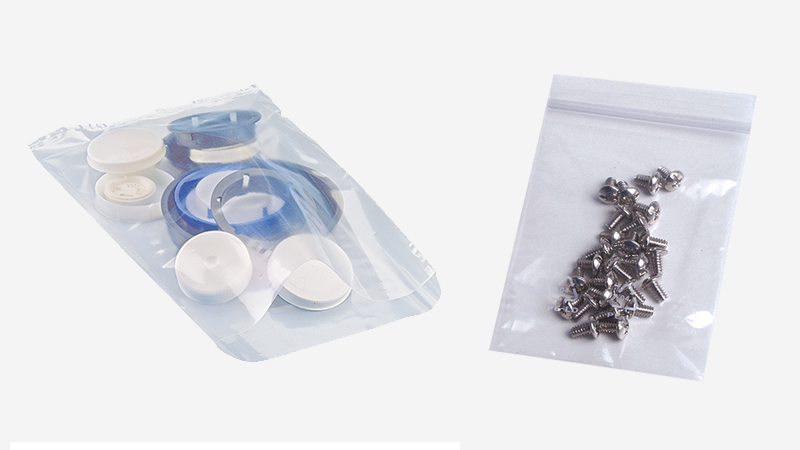 PE-Flachbeutel und Mini Clip Beutel