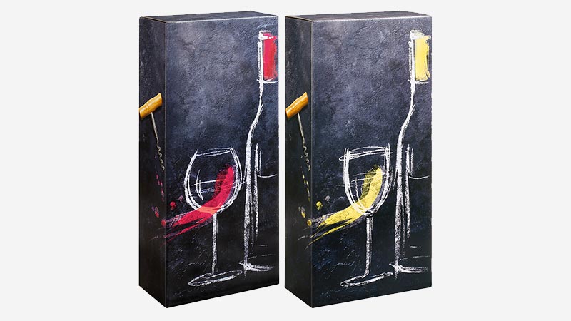Weinverpackung DiVino für Weißwein und Rotwein