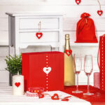 Geschenkbox Modern Welle zwei Größen vier Farben