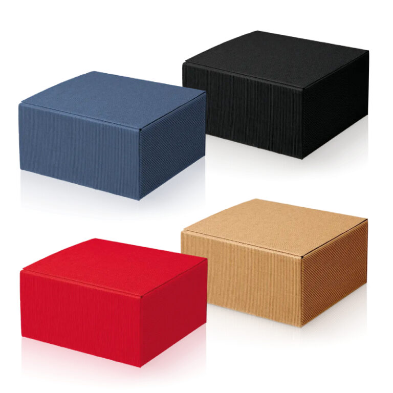 Geschenkbox Modern Welle zwei Größen vier Farben