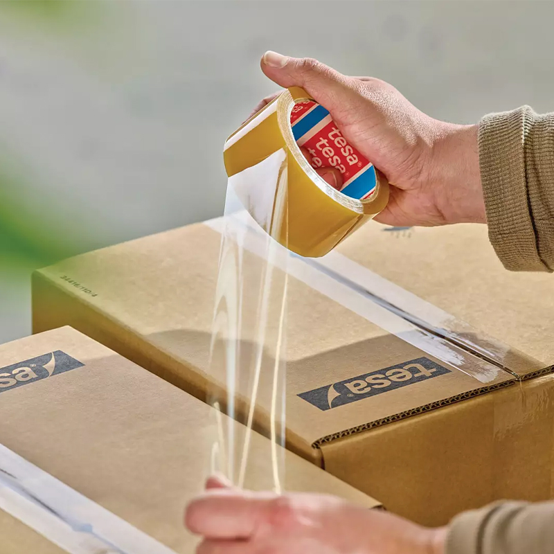 tesa 60400 PLA Bio-Klebeband transparent Anwendungsbeispiel