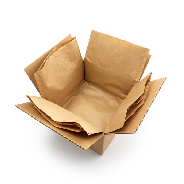Climaliner Kühlpapier Ranpak Paket befüllen