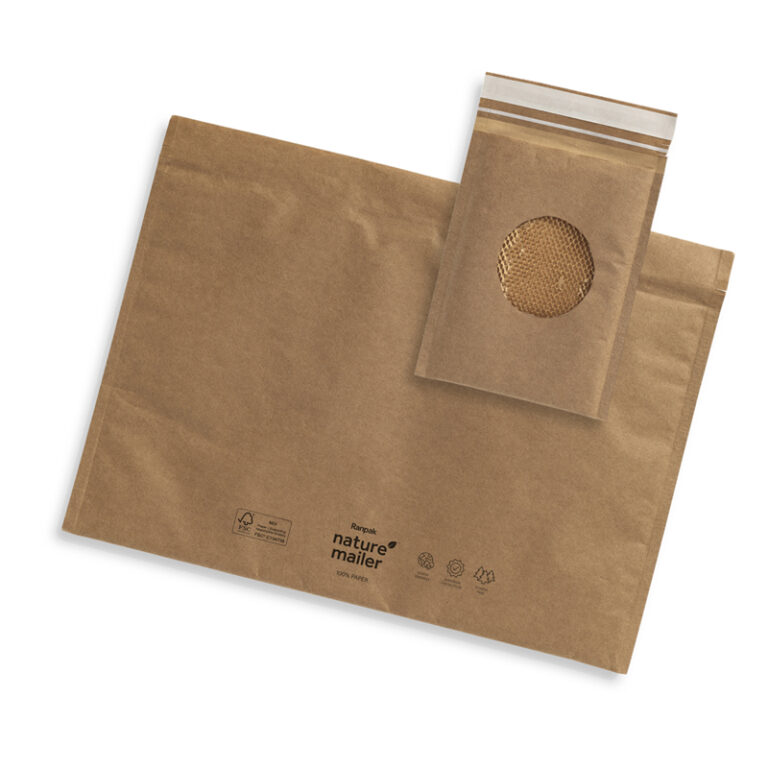 Ranpak Nature Mailer mit Wabenpolster
