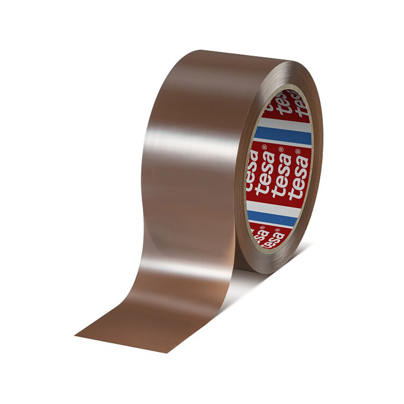 tesa 60416 PET Klebeband braun