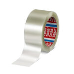 tesa 60416 PET Klebeband weiß braun transparent