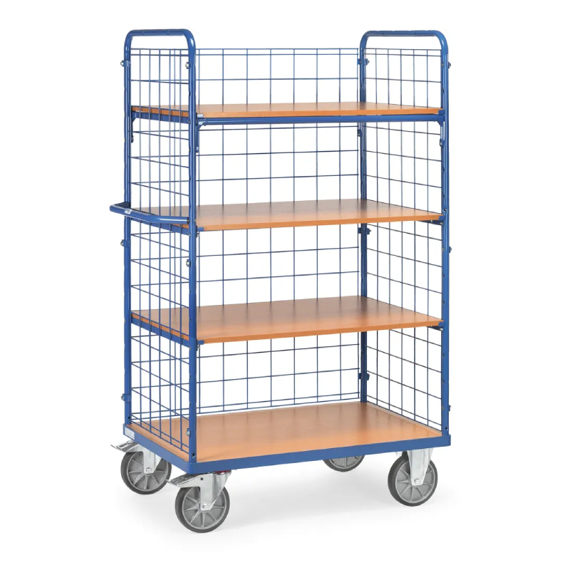 fetra 8411-1 Etagenwagen mit Drahtgitter