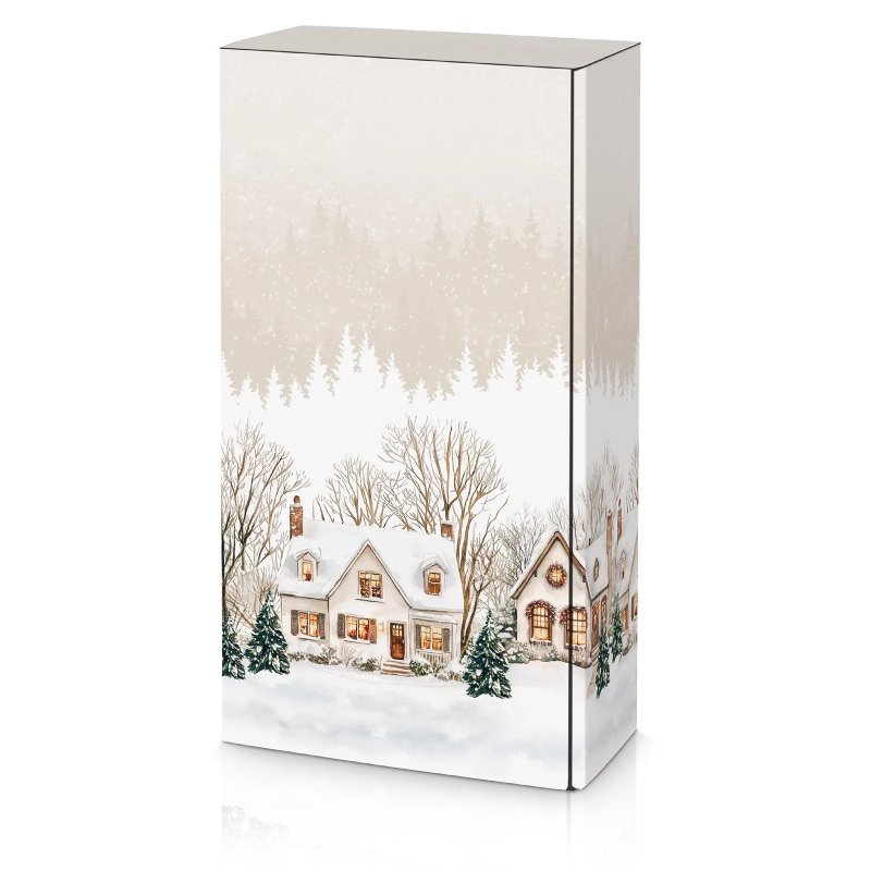 Präsentkarton Winterdorf 2er