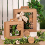 Tragekarton Gourmet Natura slim mit Sichtfenster