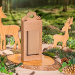 Tragekarton Gourmet Natura slim mit Sichtfenster