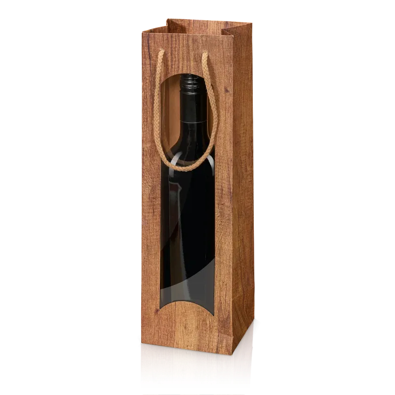 Tragetasche Timber 1er mit Fenster