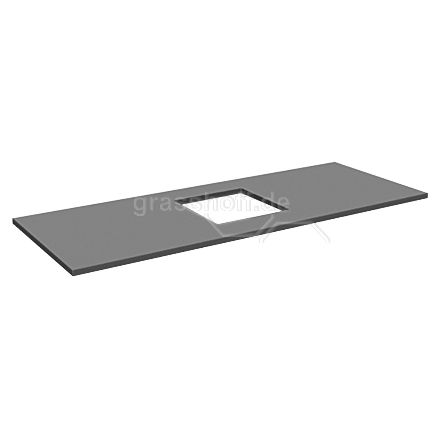 Rocholz Packtisch System Flex Arbeitsplatten mit Waagenausschnitt mittig_354197
