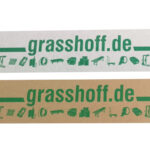 Individuell bedrucktes Papierklebeband, Handrolle braun