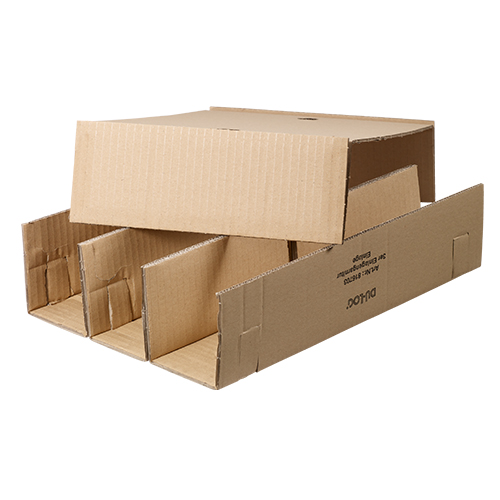 Weinverpackung Einlage für 3 Flaschen
