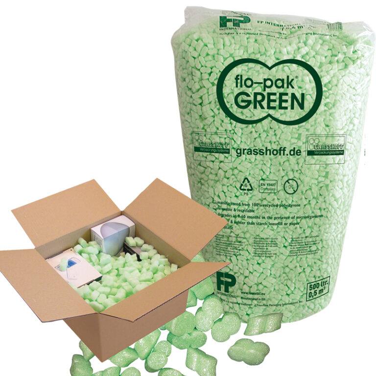 Flo-Pak GREEN, Verpackungschips, Polstermaterial, Füllmaterial