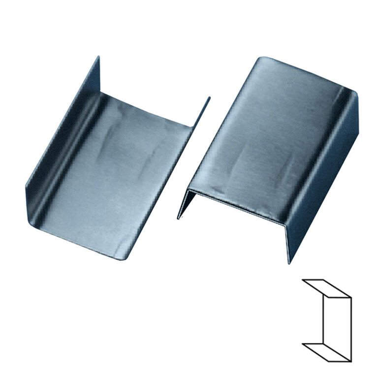 Verschlusshülsen U-Form für Stahlbandumreifung