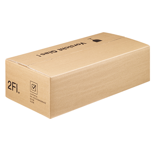 Weinverpackung Karton für 2 Flaschen