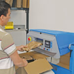 PadPak LC2, Verpackungsmaschine, Papierpolstermaschine