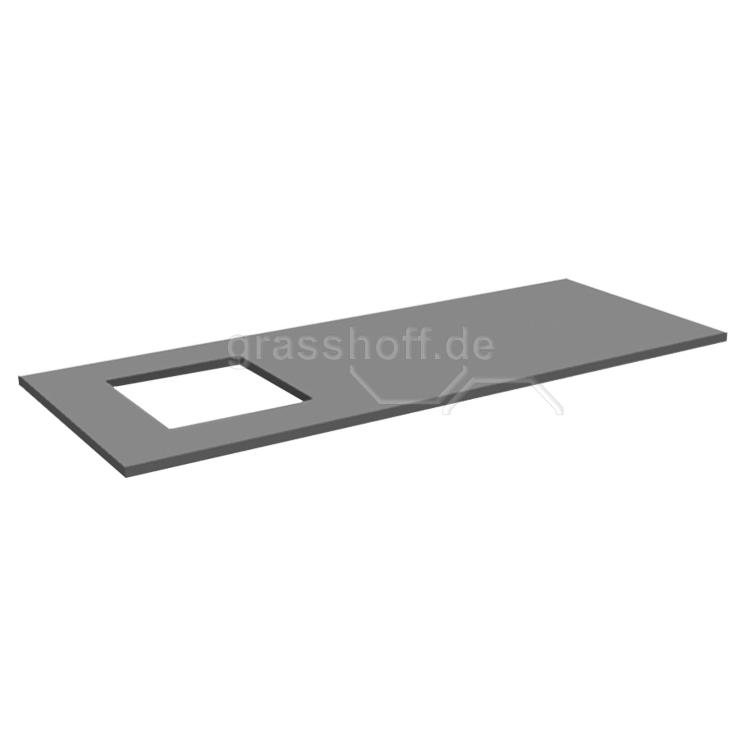 Rocholz Packtisch System Flex Arbeitsplatten mit Waagenausschnitt_354194