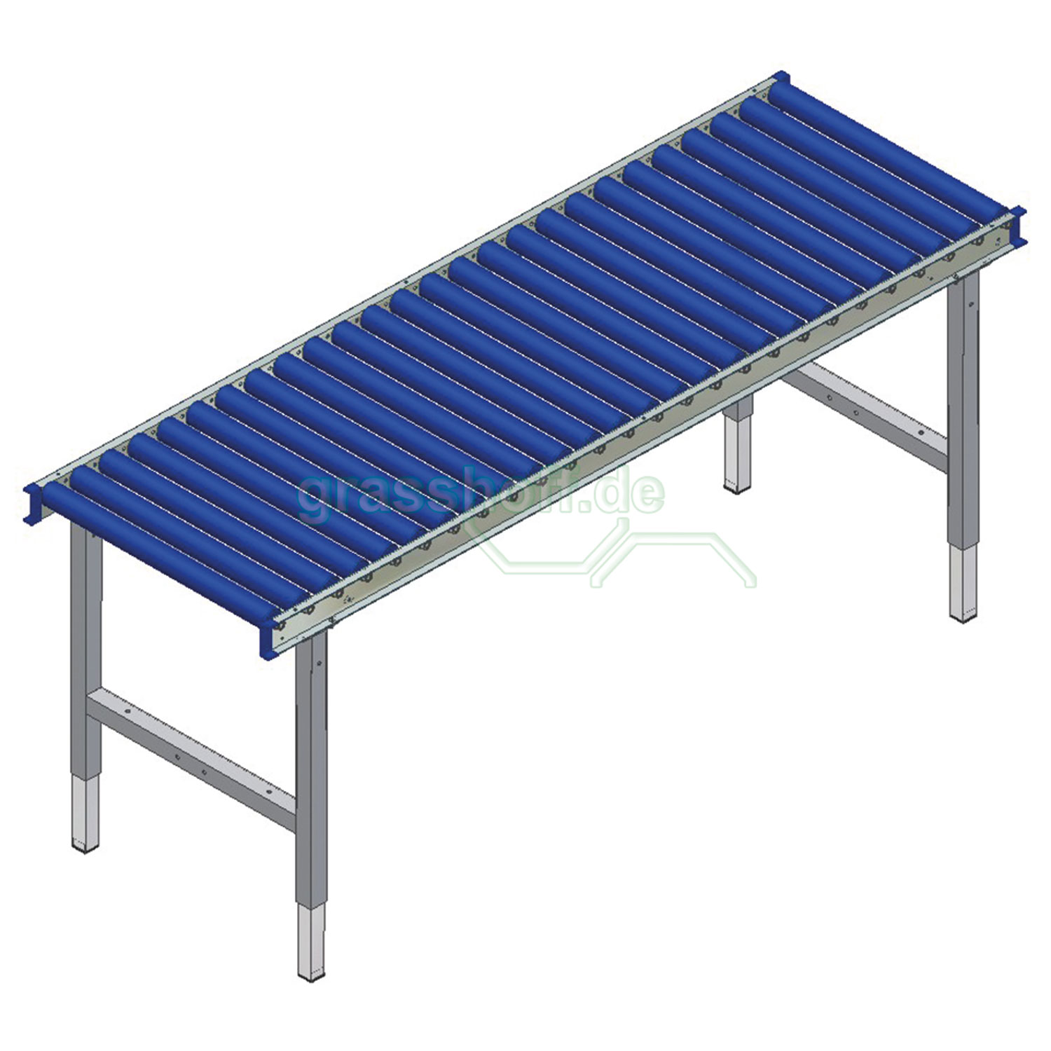 Rocholz Packtisch-System 2000 Rollenbahntisch ohne Arbeitsfläche_352251