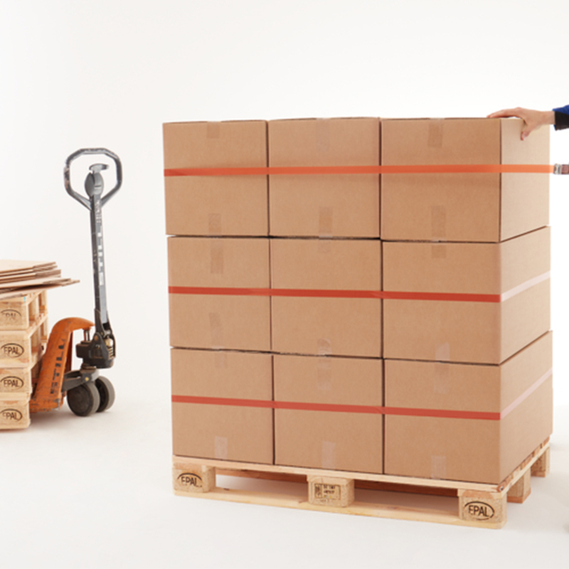 tesa® 4287 Strappingklebeband zur Palettensicherung