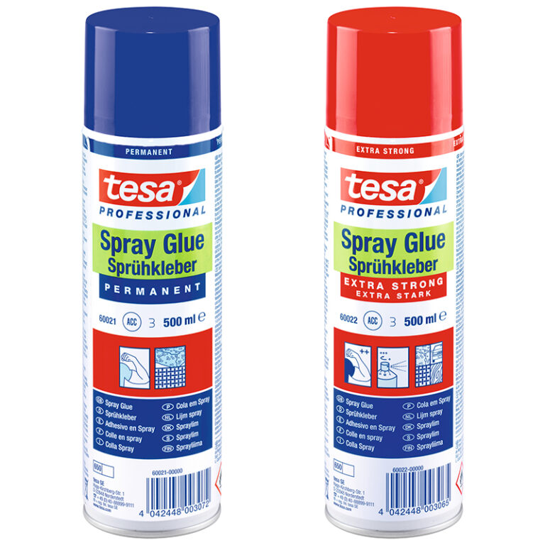 tesa® 60021 & tesa® 60022 Sprühkleber Dosen