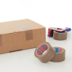 test® 4120 PVC Klebeband braun und transparent 50 mm breit