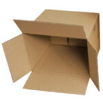 Wellpappe-Faltkartons 2-wellig, wellpappe, karton, verpackung