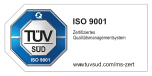 TÜV SÜD, ISO 9001 zertifiziertes Qualitätsmanagementsystem